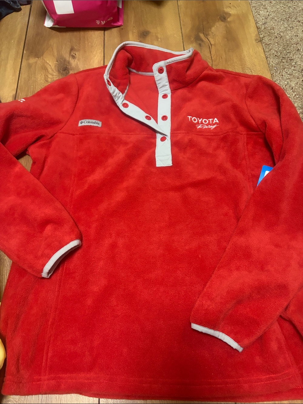 Columbia Kids' Red Toyota Racing Fleece Pullover